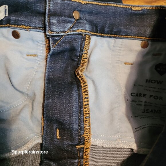 Madewell Jeans 28 Skinny 10" High Rise Woodland Wash MA983 Tummy Control Stretch - Picture 4 of 13